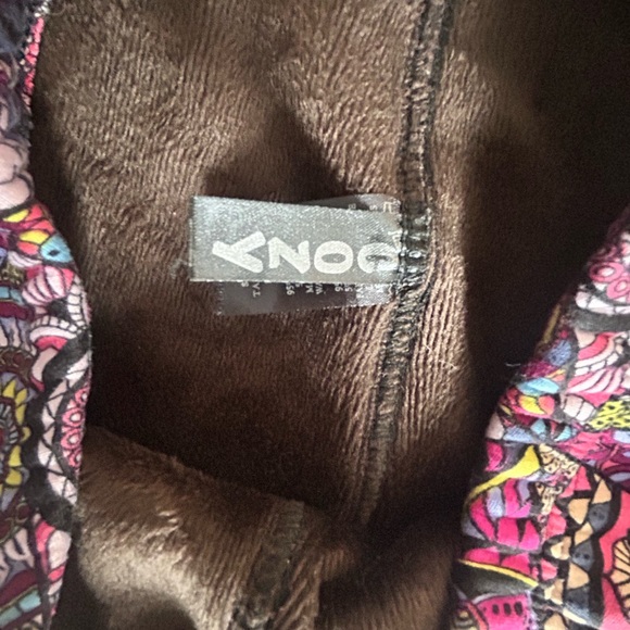 Geometric fleece-lined leggings - Picture 2 of 2